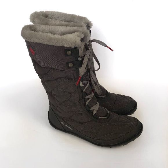 Columbia Shoes - Columbia waterproof tall boots women’s size 7.5 gray